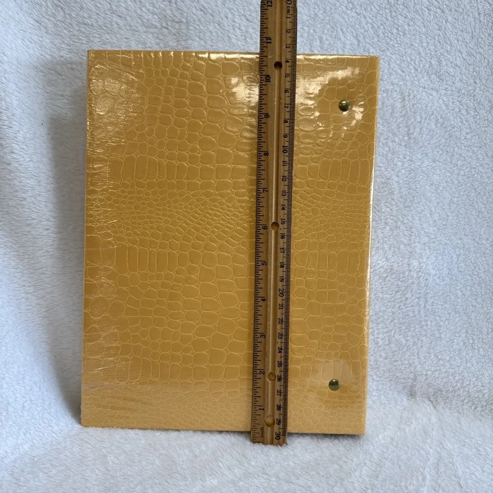 Deluxe Craft Library 50 Photo Album 200 Holds 4x6‎ Acid Free Tan Vintage 1996